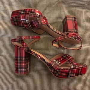 cute punk princess platform heels
